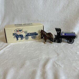 1991 Ertl Kerr Mcgee Die Cast Horse & Tanker Fuel Tank Bank In‎ Box. #9286